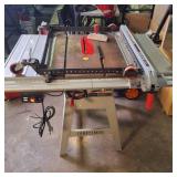 Large 10' Table saw by Craftsman including Align-A-Rip rip fence