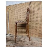 Vintage wooden high chair