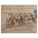 November 22, 1963, edition of The Minneapolis Star newspaper featuring the assassination of President John F. Kennedy.