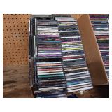 Very Large lot of Cd's DVD's and empty cases