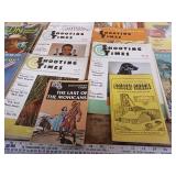 A collection of vintage Western Americana and firearms-related publications.