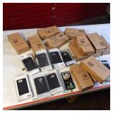 Various phone cases for the Samsung Galaxy S7 Edge, including several Body Glove Satin cases