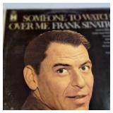 Collection of vintage Frank Sinatra vinyl LP records