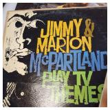 Large lot as a collection of vintage vinyl records featuring The Temptations and several other artists.