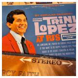 Large lot as a collection of vintage vinyl records featuring The Temptations and several other artists.