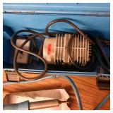 Seelye Model 63 Porta-Welder thermoplastic welder kit, which includes a carrying case, heating element, and tray