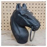 Cast Iron Vintage Horse Head Hitching Post
