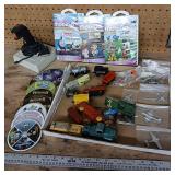 Large lot collection of various vintage games and electronic accessories