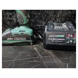 Masterforce FlexPower 20V Lithium-Ion Battery and Charger kit.