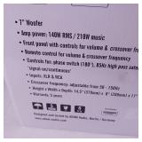 ADAM Audio Sub7 Active Subwoofer, designed to complement smaller studio monitor in original box