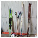 Large lot of Sporting goods - skis, boots and more!
