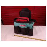 Three tool bags from popular tool brands