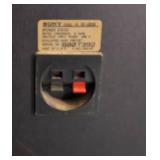 Vintage Sony speaker system