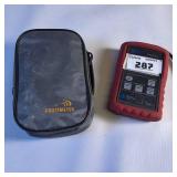 Protimeter instrument, specifically a moisture meter with a handy protective carrying case