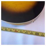 Vintage 1960s Harmony Stratotone electric guitar - highly collectible instrument.