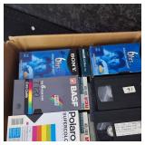 Large Box Chock Full of Vintage VHS tapes