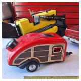 A collection of Vintage Diecast metal toy vehicles.