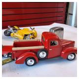 A collection of Vintage Diecast metal toy vehicles.