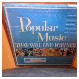 Large Bin of Vintage Collectible LP's