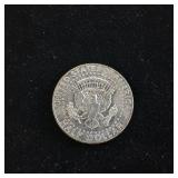 1964 Kennedy Half Dollars 1 coin - last year of 90% silver - Tax Exempt
