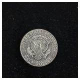 1964 Kennedy Half Dollars 1 coin -Last year of 90% silver - Flat rate shipping