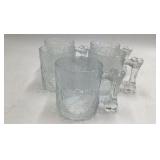 Vintage Flintstone glass mugs