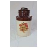 Vintage Ceramic Milk Can Cookie Jar