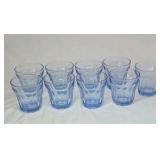 Vintage Turquoise Blue Glass Tumblers – Duralex Picardie Style