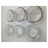 Vintage Pyrex Clear Glass