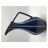 Vintage Hall USA Blue Drip Glaze Pitcher Jug #56 Mid-Century Modern