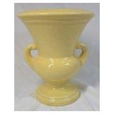 Vintage McCoy Pottery Vase – Yellow with Handles