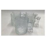 Vintage Flintstone glass mugs