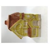 Vintage Ceramic Victorian House Cookie Jar