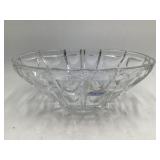 Toscany Crystal Bowl – Cut Glass Scalloped Design, Made in West Germany