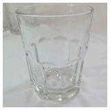 Vintage Arcoroc France Clear Glass Tumblers – Octime / Picardie Style (Lot of 6)