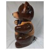 Vintage 1982 Kraft 'T. Bear' Cookie Jar - Genuine Regal China