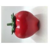 Vintage Ceramic Tomato Cookie Jar