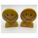 Treasure Crafts Smiley Face 'Have a Happy Day' Salt and Pepper Shakers