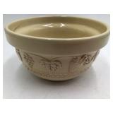 Vintage Creamware Fruit Mixing Bowl