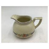 Vintage Superior Hall China Creamer with Floral Band