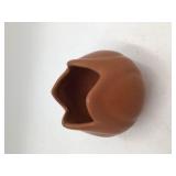 Van Briggle Colorado Tulip Bud Vase in Mulberry Brown Matte Glaze