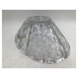 Toscany Crystal Bowl – Cut Glass Scalloped Design, Made in West Germany