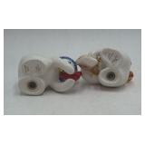 Fitz and Floyd Snowmen salt and pepper shackers