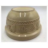 Vintage Creamware Fruit Mixing Bowl