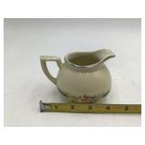 Vintage Superior Hall China Creamer with Floral Band