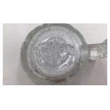 Vintage Flintstone glass mugs