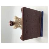 Vintage Porcelain Figurine Lady Playing Piano