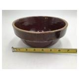 Vintage Brown Ceramic Bowl