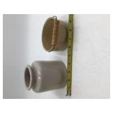 Vintage Ceramic Crock & Kitchenware Lot (5‑Piece)