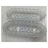 Vintage Clear Glass Dishes